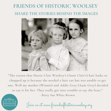 <span>Three Woolsey Sisters:</span> Photo Courtesy of Betty Sue White Brown